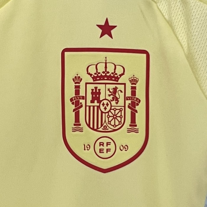 Fan Version Spain 2024 Away Soccer Jersey España Camisetas de Futbol