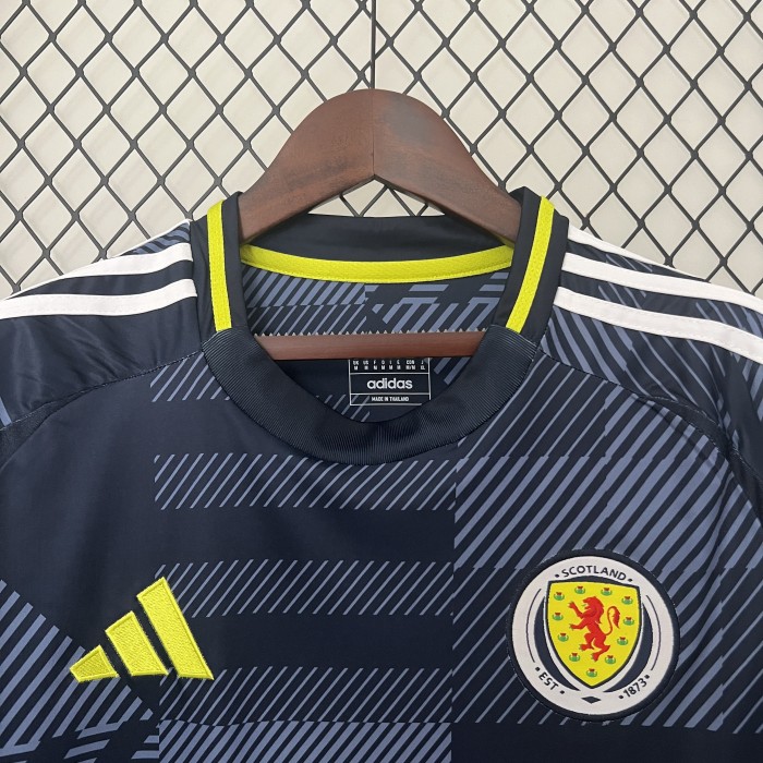 Fan Version Scotland 2024 Home Soccer Jersey Football Shirt
