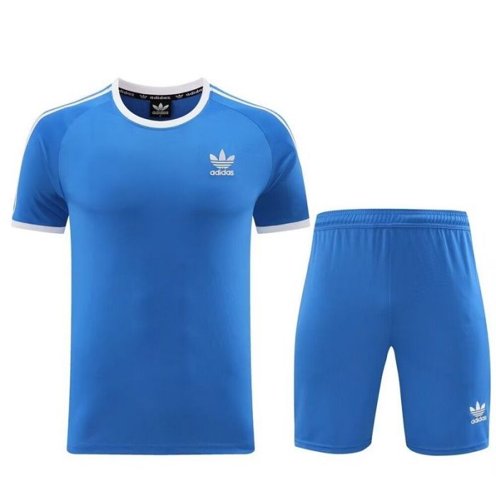 2024 AD07 Blank Soccer Training Jersey Shorts DIY Cutoms Uniform