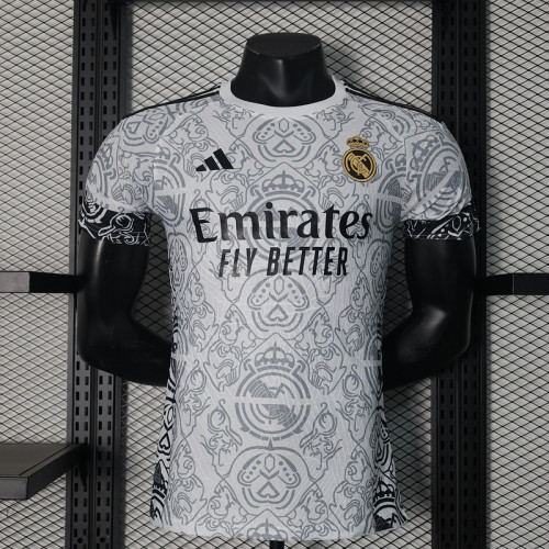 Player Version 2024 Real Madrid White Special Version Soccer Jersey Real Football Shirt