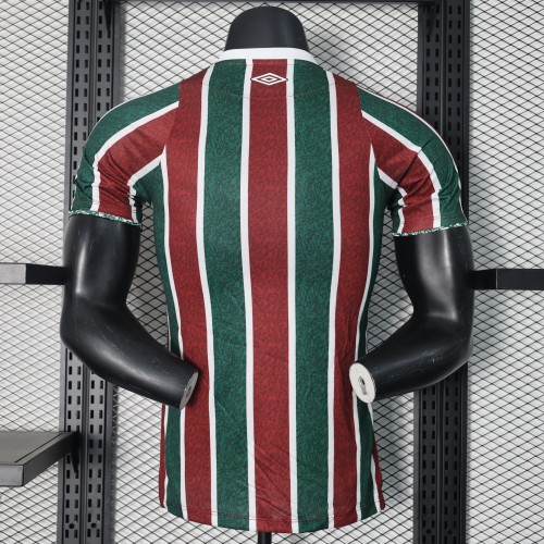 Player Version 2024-2025 Fluminense Home Soccer Jersey Football Shirt