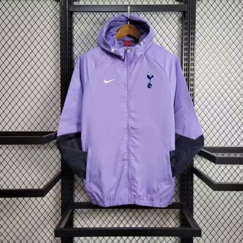 2024 Tottenham Hotspur Purple Soccer Windbreaker Jacket Football Jacket