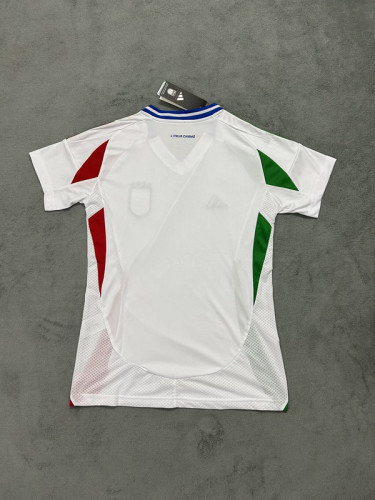 Women Italy 2024 Away Soccer Jersey Girl Football Shirt