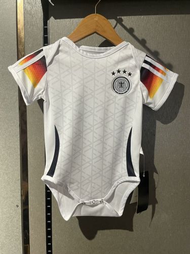 Baby Cloth Germany 2024 Home Soccer Jersey Baby Onesies