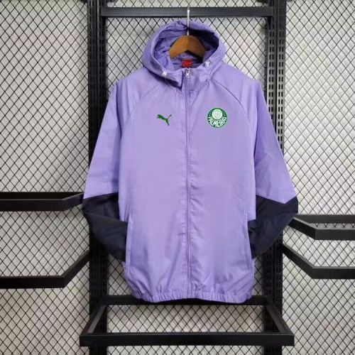 2024 Palmeiras Purple Soccer Windbreaker Jacket Football Jacket