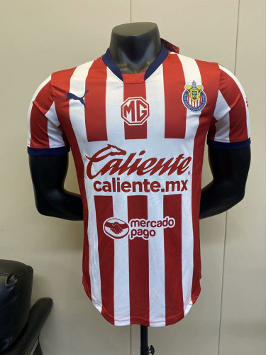 Player Version 2024-2025 Chivas Home Soccer Jersey Football Shirt