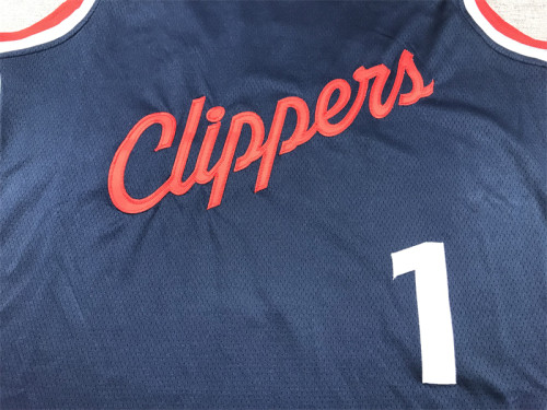 New Los Angeles Clippers 1 HARDEN Dark Blue NBA Jersey Basketball Shirt