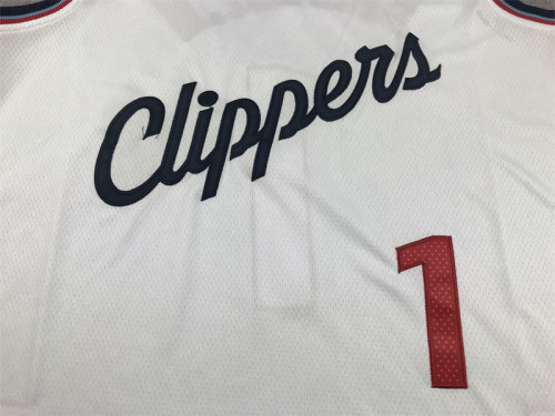 New Los Angeles Clippers 1 HARDEN White NBA Jersey Basketball Shirt