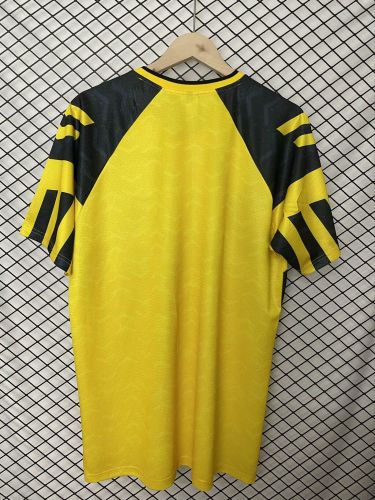 Retro Jersey 1992-1993 Sunderland Away Yellow Soccer Jersey Vintage Football Shirt