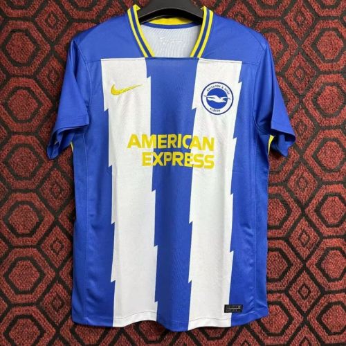 Fan Version 2024-2025 Brighton & Hove Albion Home Soccer Jersey