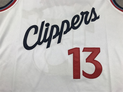 New Los Angeles Clippers 13 GEORGE White NBA Jersey Basketball Shirt