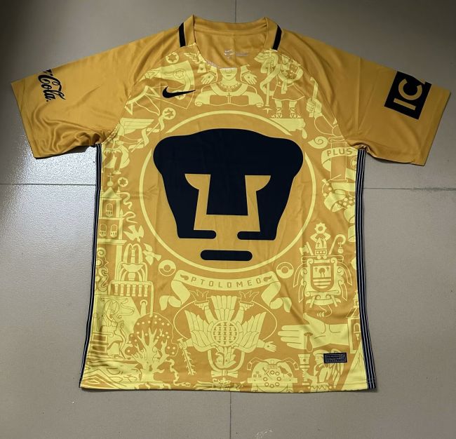 Fan Version 2024 Pumas Gold Special Version Soccer Jersey Football Shirt