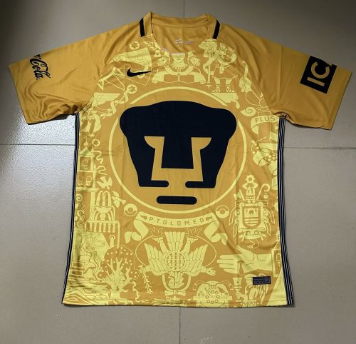 Fan Version 2024 Pumas Gold Special Version Soccer Jersey Vintage Football Shirt
