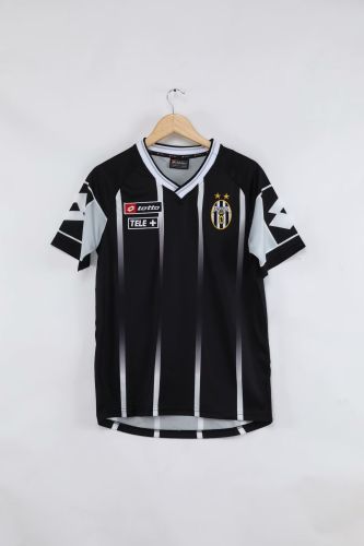Retro Jersey 2000-2001 Juventus Black Soccer Training Jersey Vintage Football Shirt