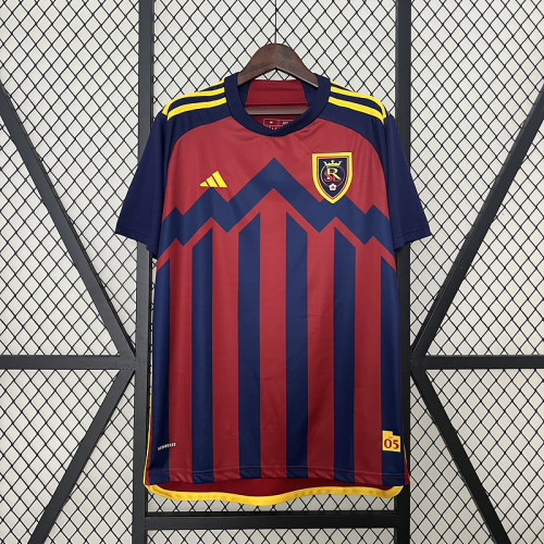 Fans Version 2024-2025 Real Salt Lake Home Soccer Jersey Football Shirt