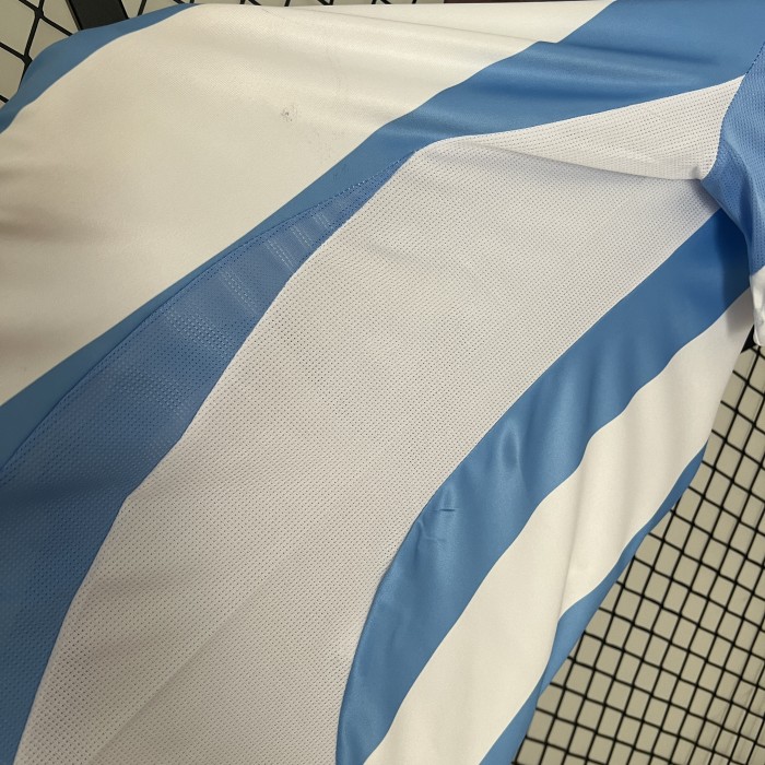 Women Argentina 2024 Home Soccer Jersey Girl Football Shirt