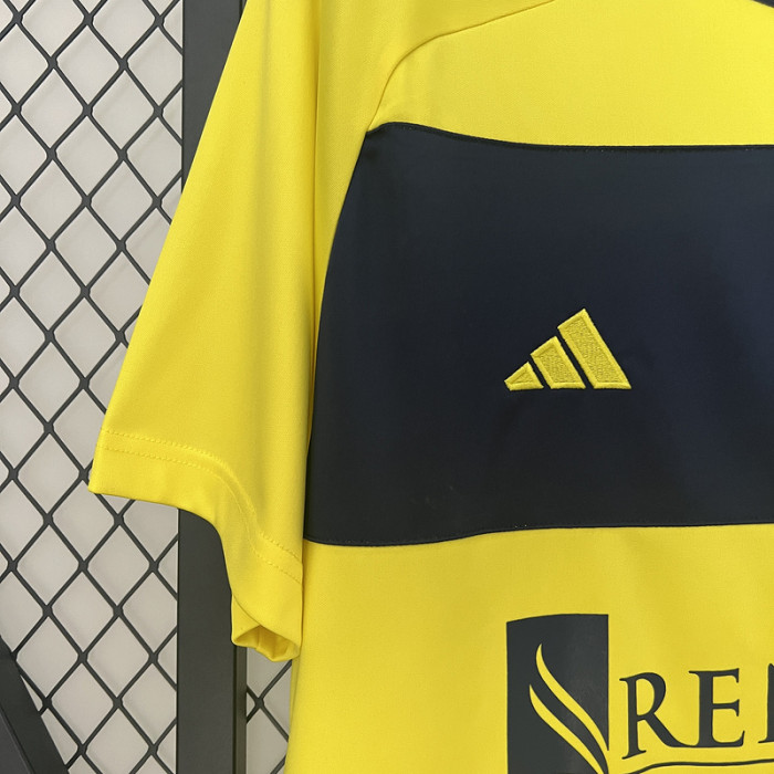 Fans Version 2024-2025 Nashville Home Soccer Jersey Football Shirt