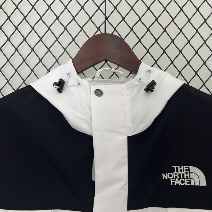 2024 New Black/White Windbreaker Soccer Jacket Football Jacket