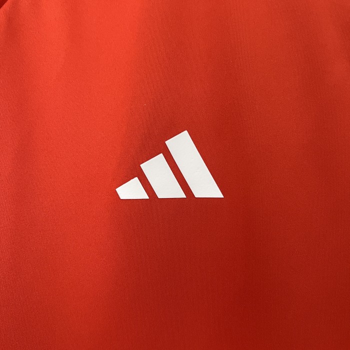 with All Sponor Logos 2024-2025 Cruzeiro Red Soccer Training Jersey Football Pre-match Shirt