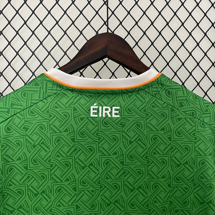Fans Version Ireland 2024 Home Soccer Jersey Football Shirt