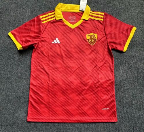 without Sponor Logo Fan Version 2023-2024 As Roma Derby Special Version Soccer Jersey Football Shirt
