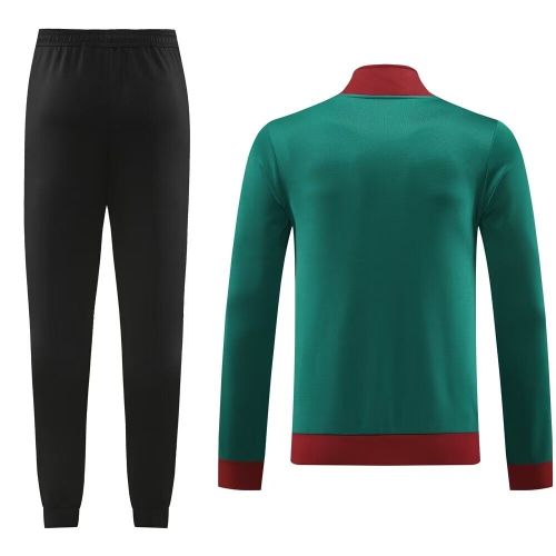 2024 Mexico Dark Green Soccer Training Jacket and Pants