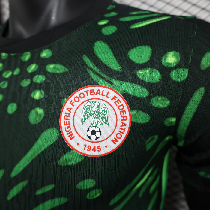 Player Version 2024 Nigeria Home Soccer Jersey Football Shirt