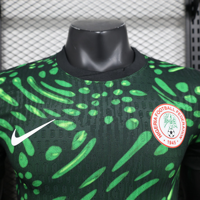 Player Version 2024 Nigeria Home Soccer Jersey Football Shirt