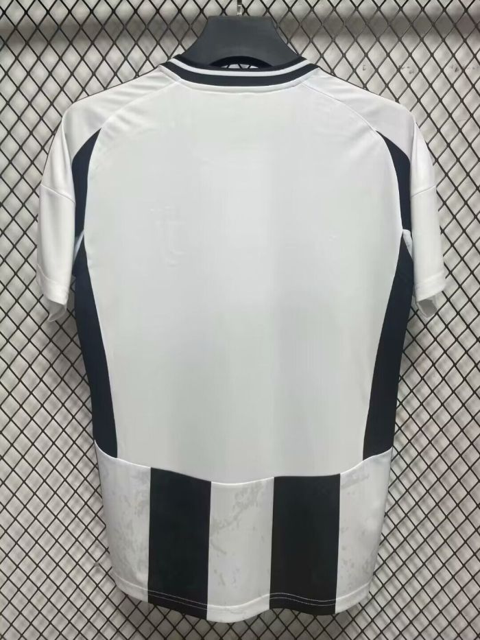 Maillot Juve Shirt Fan Version 2024-2025 Juventus Home Soccer Jersey Football Shirt