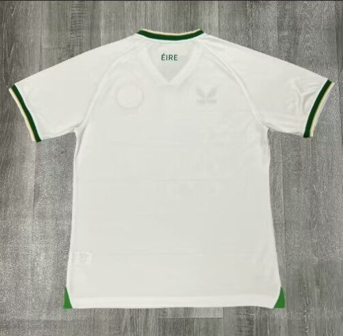 Fans Version Ireland 2024 Away White Soccer Jersey Football Shirt