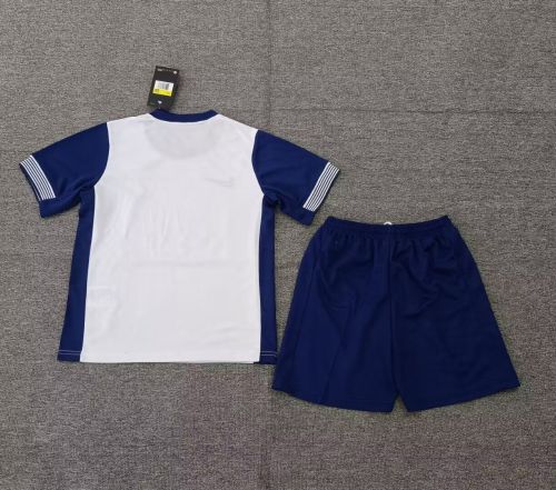 Youth Uniform Kids Kit Tottenham Hotspur 2024-2025 Home Soccer Jersey Shorts Child Football Set