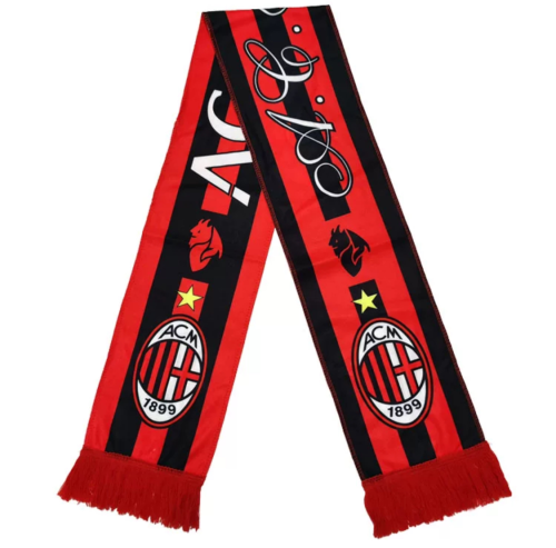 AC Milan Red Soccer Scarf Football Scarf