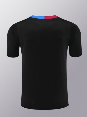 2024-2025 Barcelona Black Soccer Training Jersey Football Pre-match Shirt