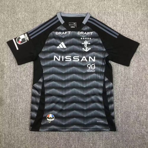 Fans Version 2024-2025 Yokohama F Marinos Black Limited Edition Soccer Jersey