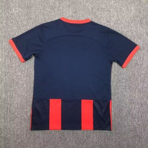 Fans Version 2024-2025 San Lorenzo Home Soccer Jersey Football Shirt