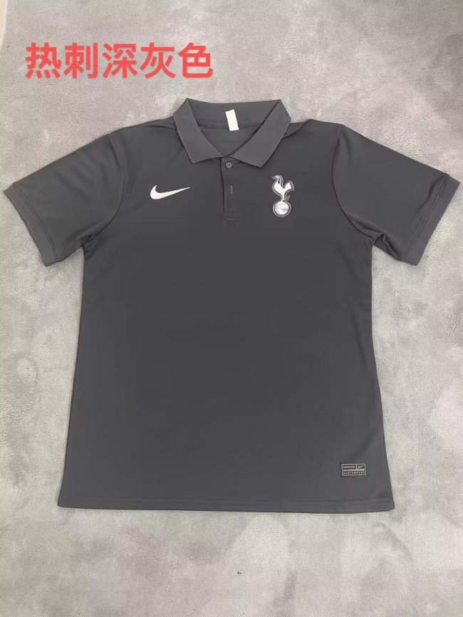 2024-2025 Tottenham Hotspur Grey Soccer Polo