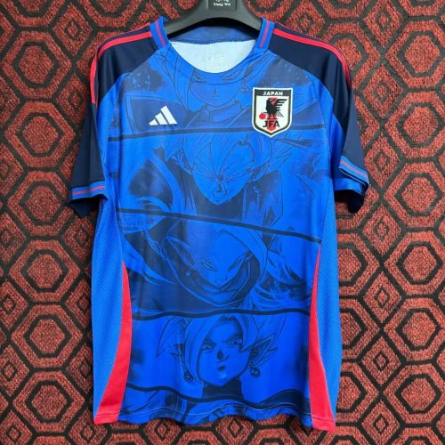 Fan Version Japan 2024 Blue Special Edition Soccer Jersey Football Shirt