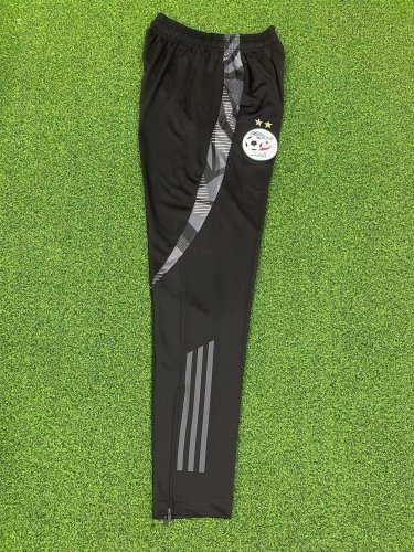 2024 Algeria Black Soccer Training Long Pants