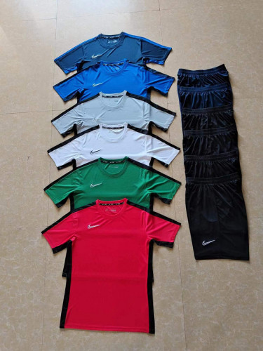 NK908 Blank Soccer Training Jersey Shorts DIY Cutoms Uniform