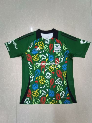 Fan Version 2024-2025 Tigres UANL Green Special Edition Soccer Jersey