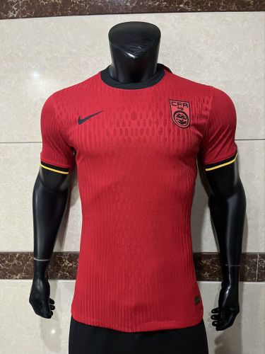 Player Version 2024 China Home Soccer Jersey Football Shirt