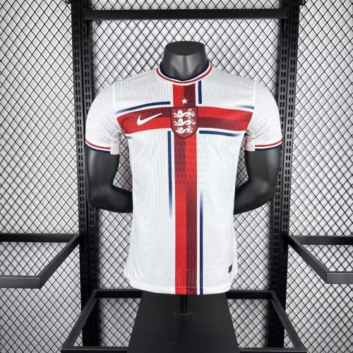 Player Version 2023-2024 England White Concept Version Soccer Jersey