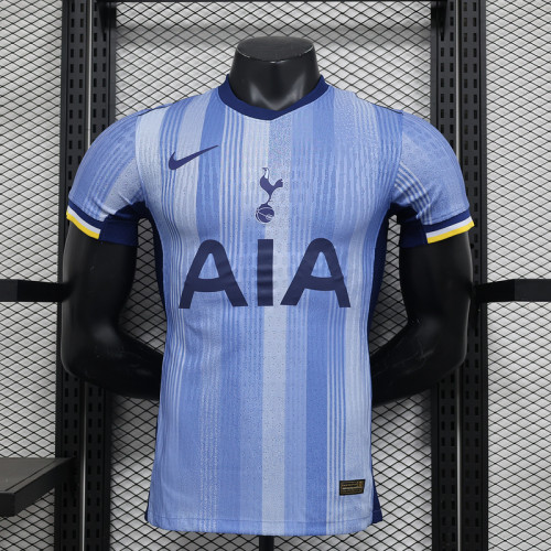 Spurs Shirt Player Version 2024-2025 Tottenham Hotspur Away Blue Soccer Jersey