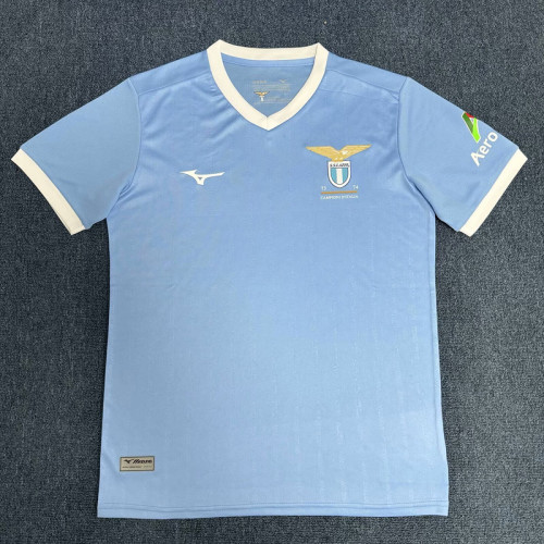 Fan Version 2024-2025 Lazio Blue Special Version Soccer Jersey Football Shirt