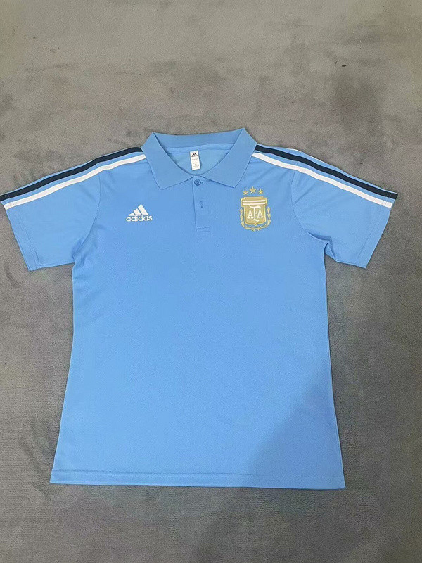 2024 Argentina Light Blue Soccer Polo