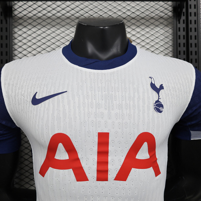 Spurs Shirt Player Version 2024-2025 Tottenham Hotspur Home Soccer Jersey
