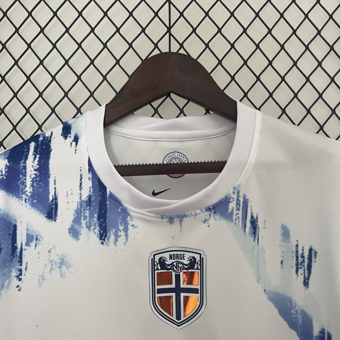 Fan Version Norway 2024 Away Soccer Jersey Football Shirt