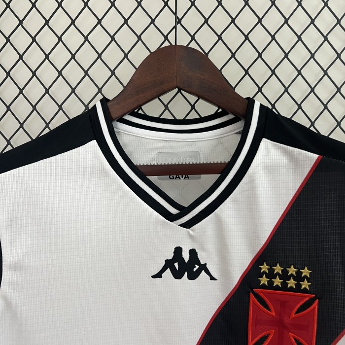 Fan Version 2024-2025 Vasco Da Gama White Soccer Vest