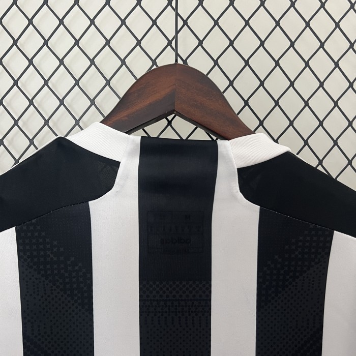 without Sponor Logo Fan Version 2024-2025 Atletico mineiro Home Soccer Jersey Football Shirt