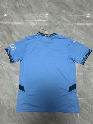 Fan Version Manchester City 2024-2025 Home Soccer Jersey Man City Football Shirt